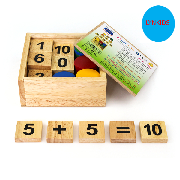 Bộ học toán winwintoys 61312 - bộ dụng cụ học tập