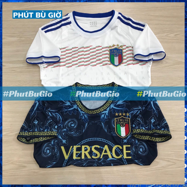 [CAO CẤP] Bộ Quần Áo Đá Banh Bóng Đá Tuyển Ý/ ITALIA Chất POLYESTER - Phút Bù Giờ Sport
