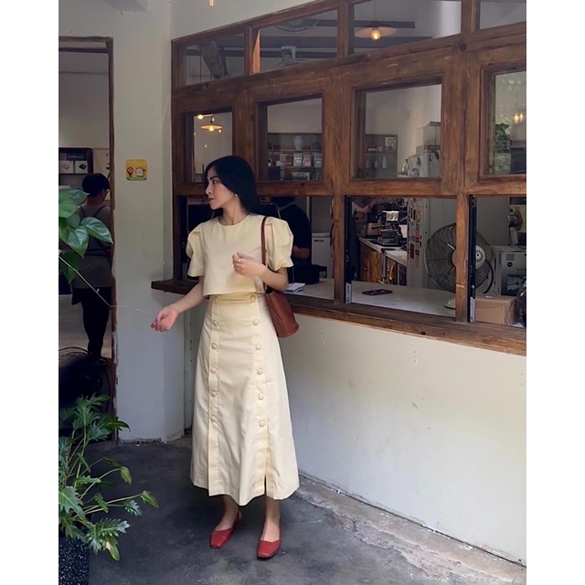 Lillie | set váy benut dịu dàng tiểu thư