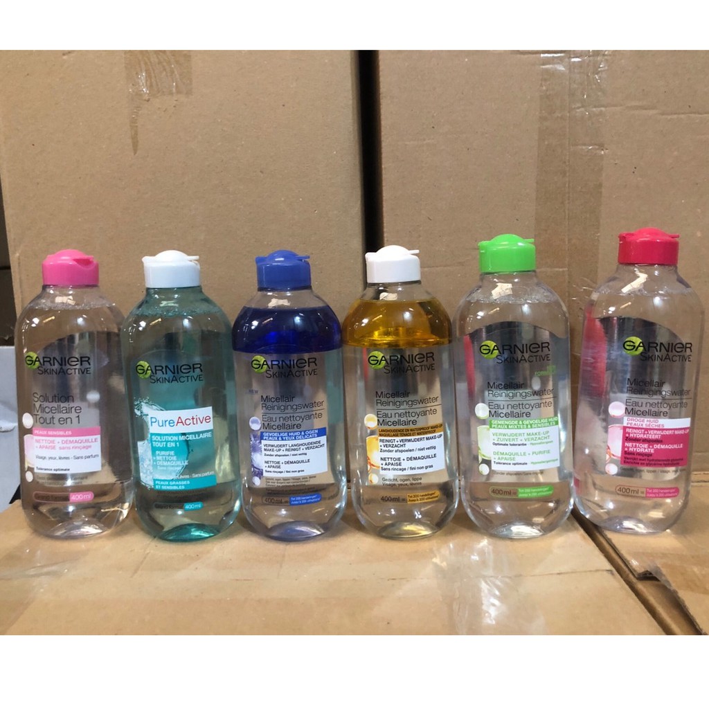 Nước tẩy trang Garnier Pháp Micellar Cleansing Water 400ml