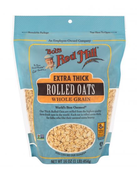 Yến mạch cán dày brm bob's red mill 907gr