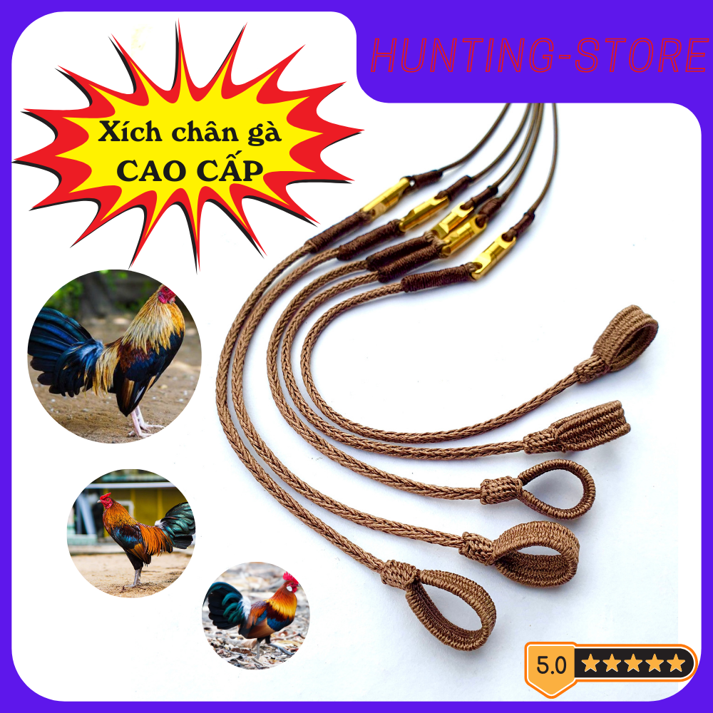 1 Sợi xích chân gà rừng mồi cao cấp siêu bền chống xoắn đồng