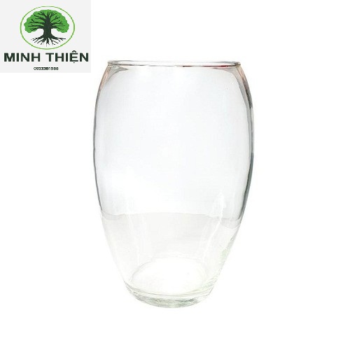 Bình bông lọ hoa thủy tinh trang trí để bàn - d3