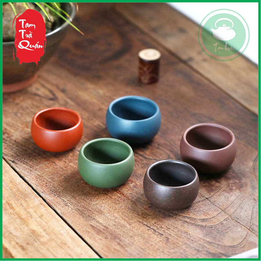 Chén trà tử sa Nghi Hưng 55ml