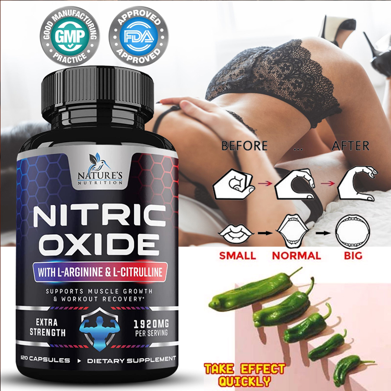 Nitric Oxide Supplement - With L-Arginine & L-Citrulline