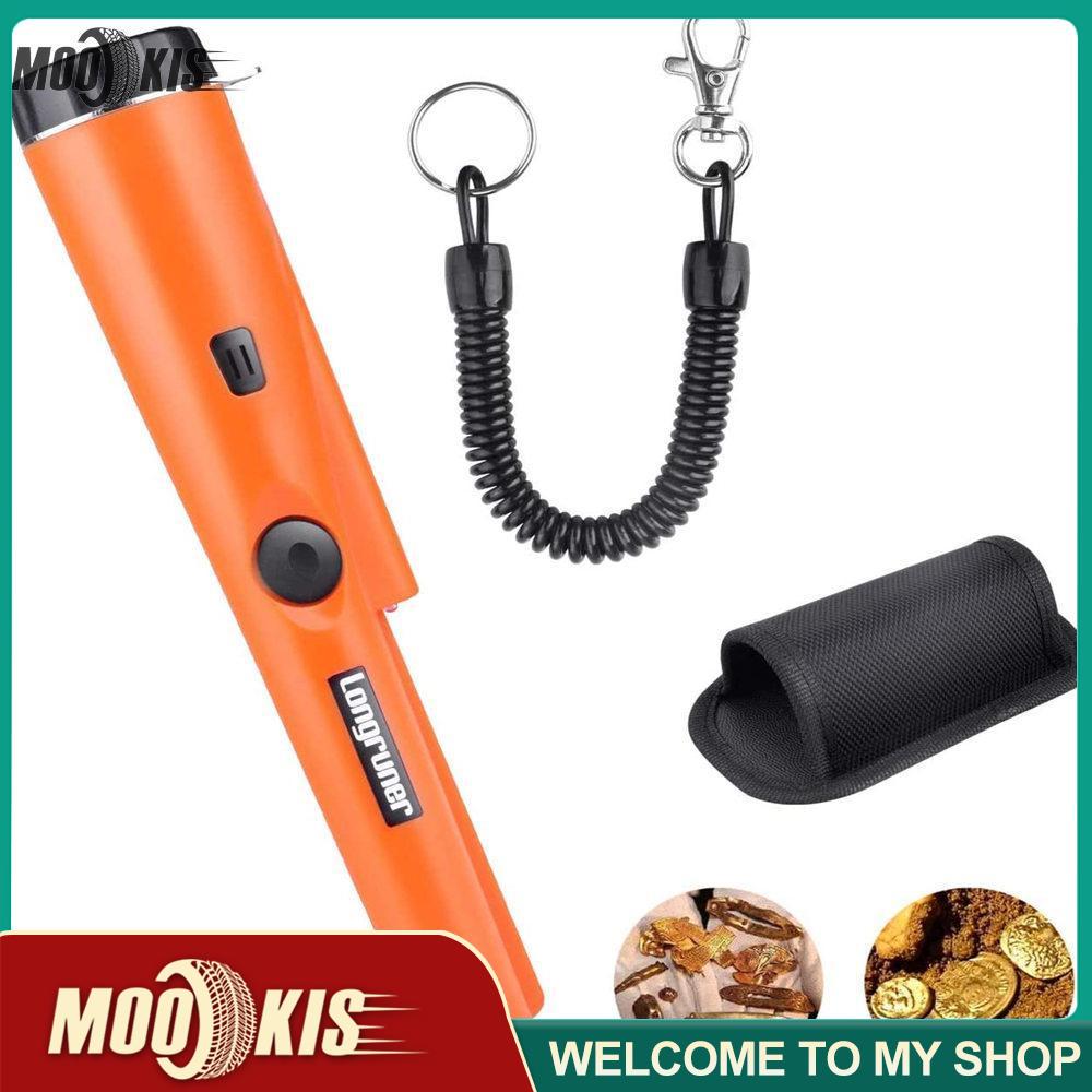 【MOOKIS】 Máy dò kim loại chống thấm nước có độ nhạy cao 360 độ Tìm kiếm kho báu Xác định chính xác Máy dò tìm kiếm để xác định vị trí đồng xu vàng đồ trang sức bạc Hoàn toàn không thấm nước Bút cầm tay