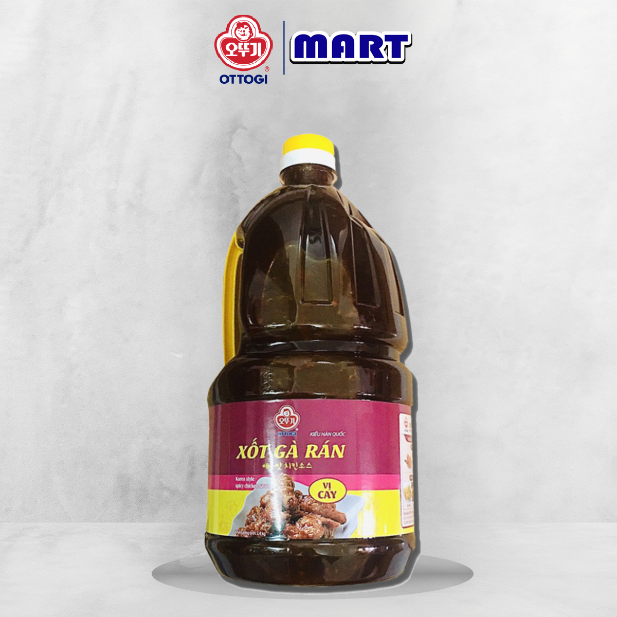 - sốt gà rán ottogi chai 2.4kg - vị cay