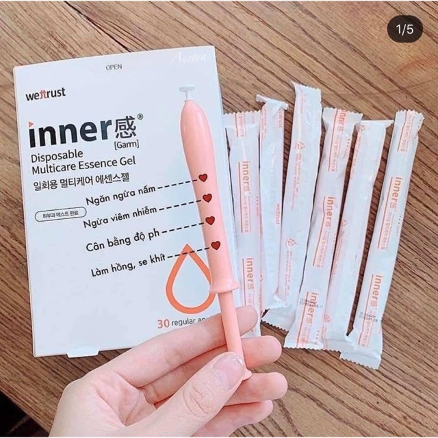 Đũa Thần Inner Gel Phụ Khoa Se Khít Vùng Kín Chữa/Ngừa Viêm Nhiễm