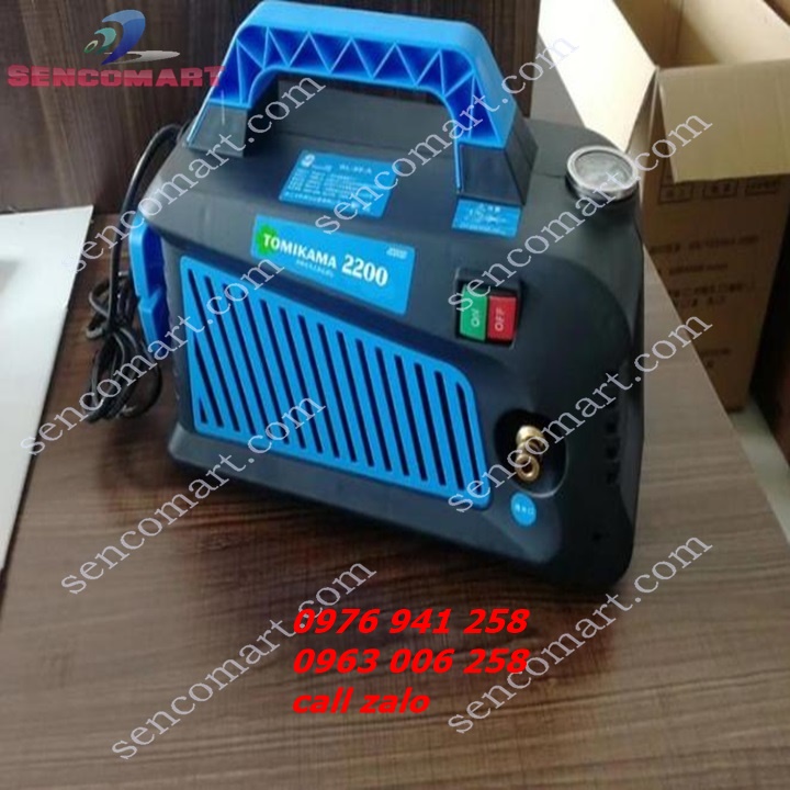 Máy rửa xe Tomikama 2200 công suất 2kw MOTOR quấn bằng đồng