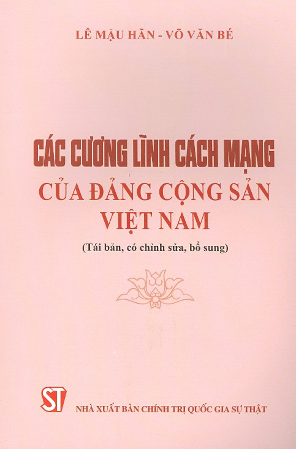 Các Cương Lĩnh Cách Mạng Của Đảng Cộng Sản Việt Nam