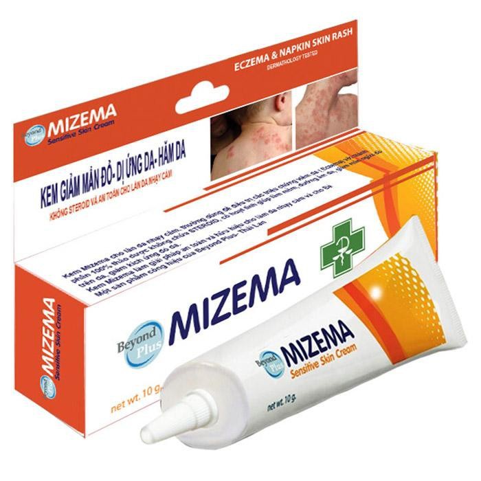 Kem Mizema Beyond Plus giúp chống hăm, giữ ẩm cho da bé tuýp 10g