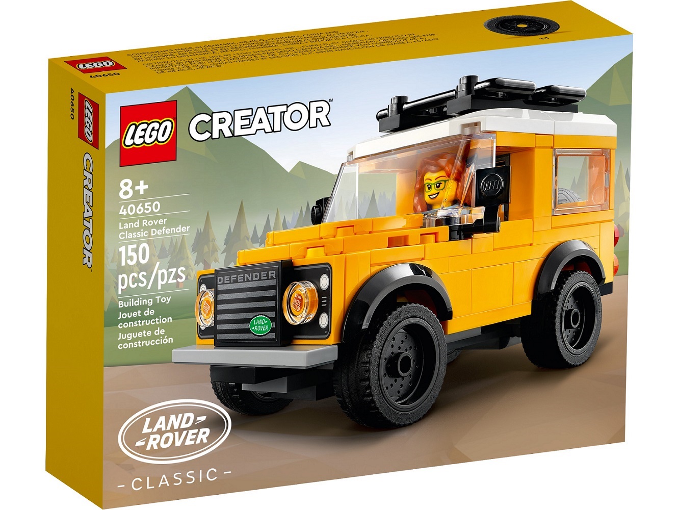 - lego creator - 40650 - land rover classic defender