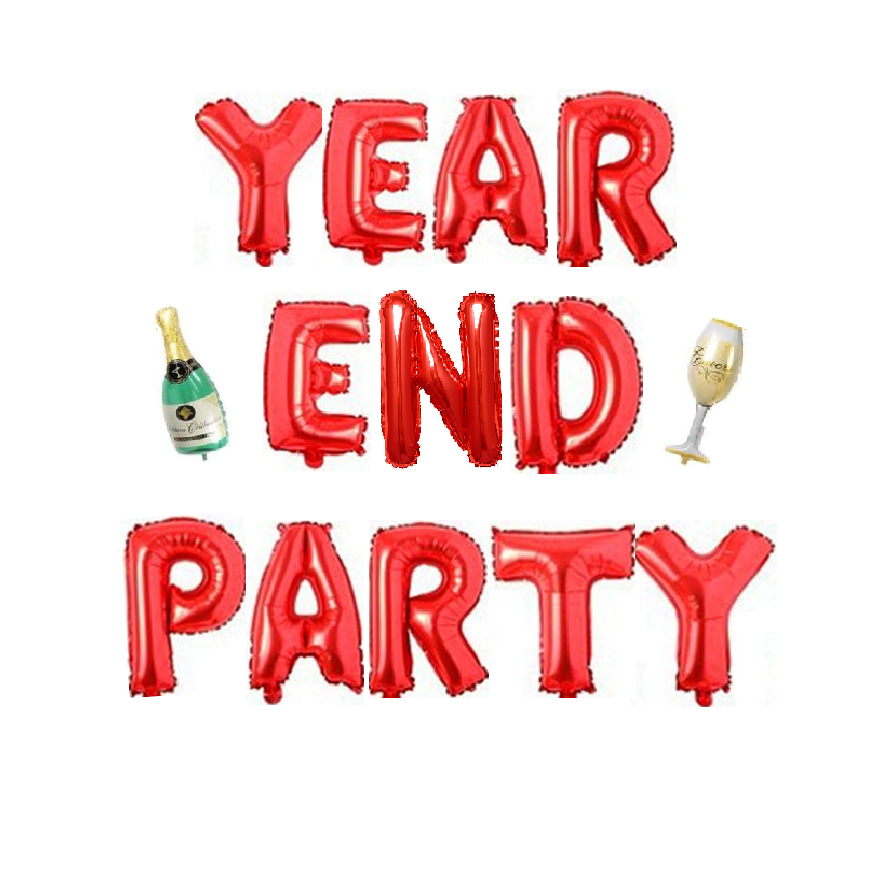 BỘ BONG BÓNG TRANG TRÍ YEAR END PARTY