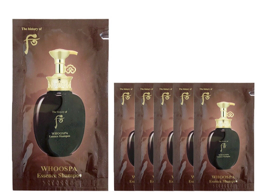 [HCM][Hàng chính hãng] Combo 10 gói dầu gội và 10 gói dầu xả Đông Y Whoo Spa shampoo và rinse (8ml x 1gói)