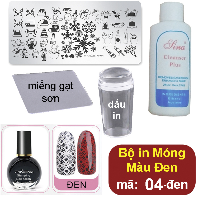 Bộ Khuôn in Móng Tay Nhiều hình (mã 04)