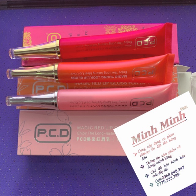 Son dưỡng PCD kích màu sau xăm loại 1
