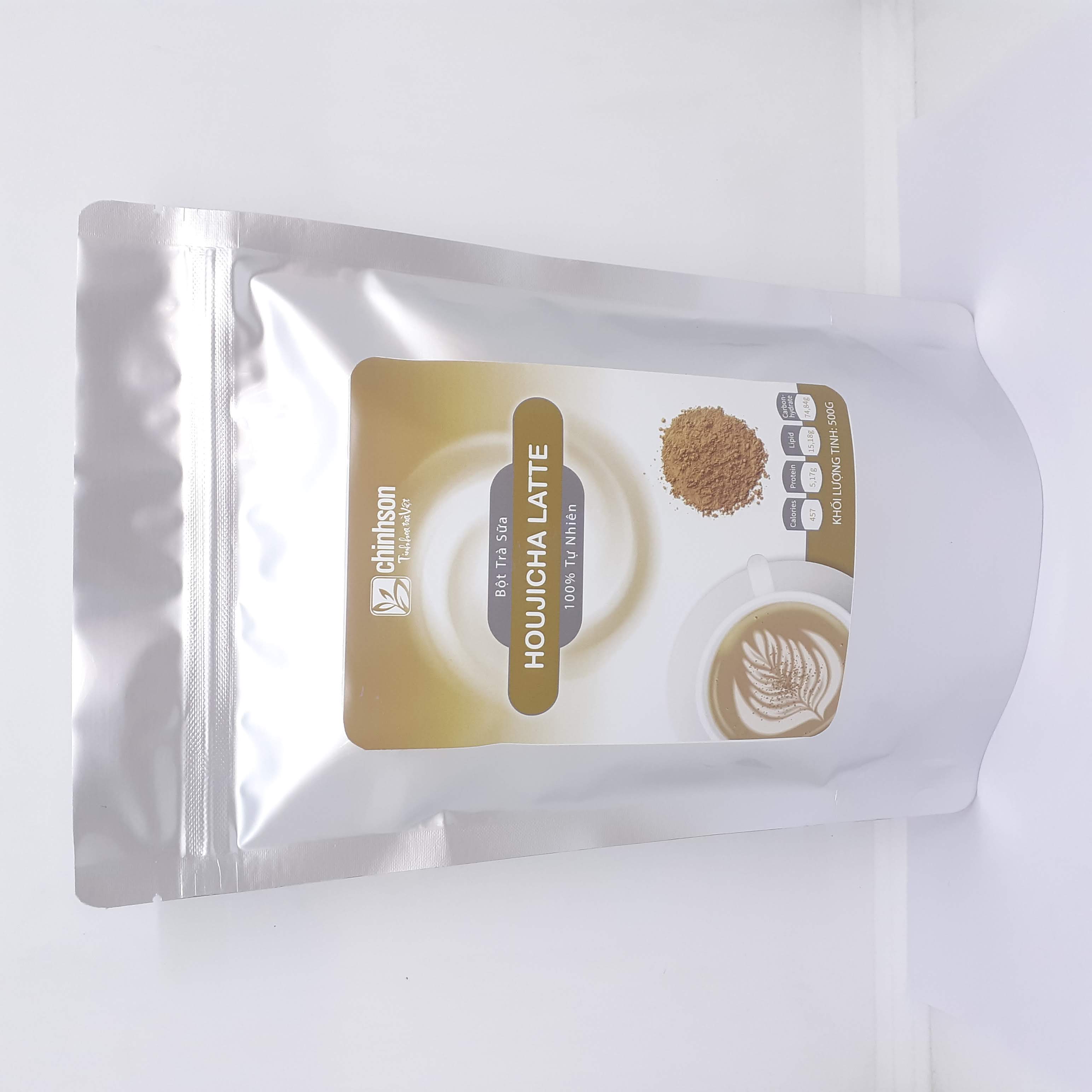 Bột Trà Rang Chính Sơn Houjicha Latte