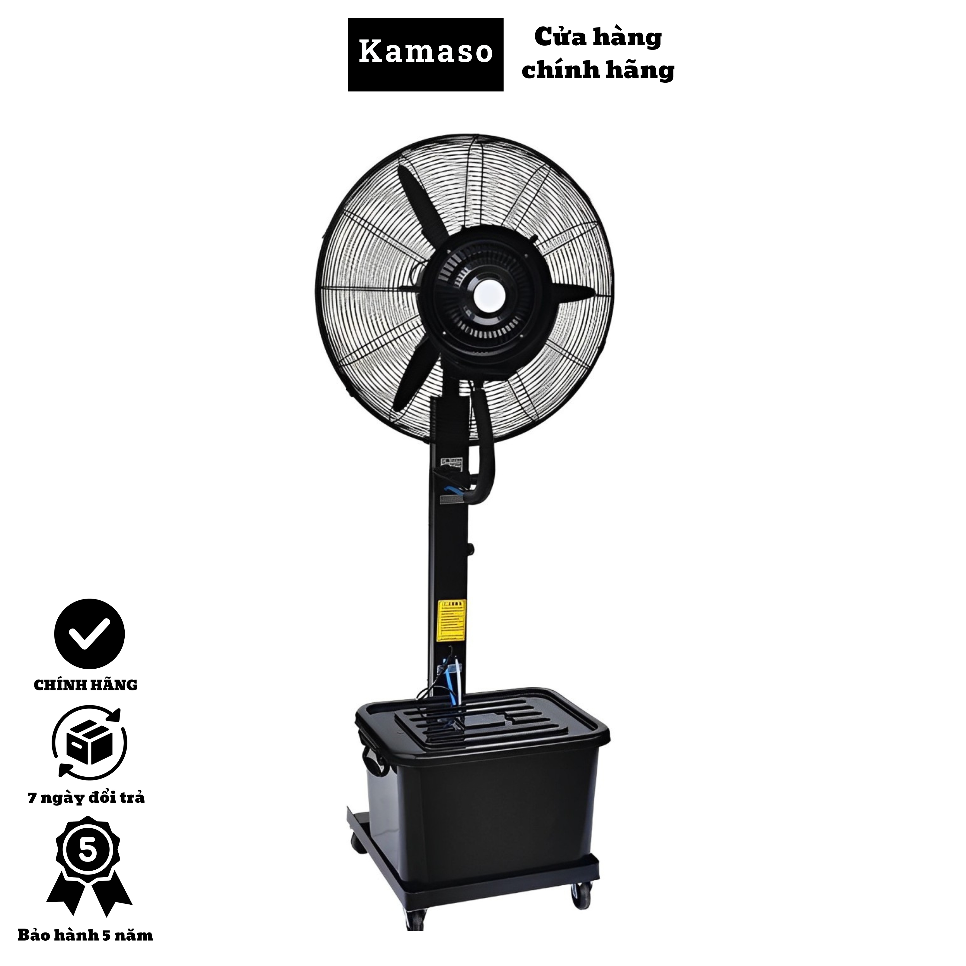 Quạt công nghiệp Phun sương xa 4m Bảo hành chính hãng 5 năm