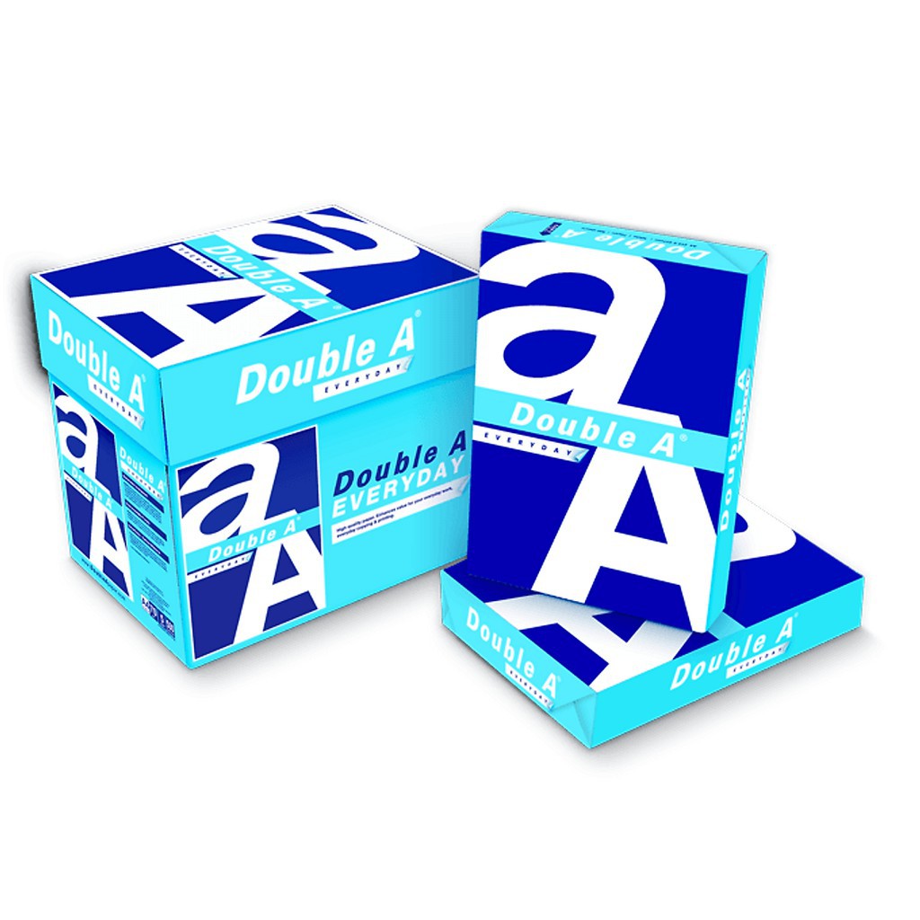 Thùng 5 ram giấy a4 double a 70gsm