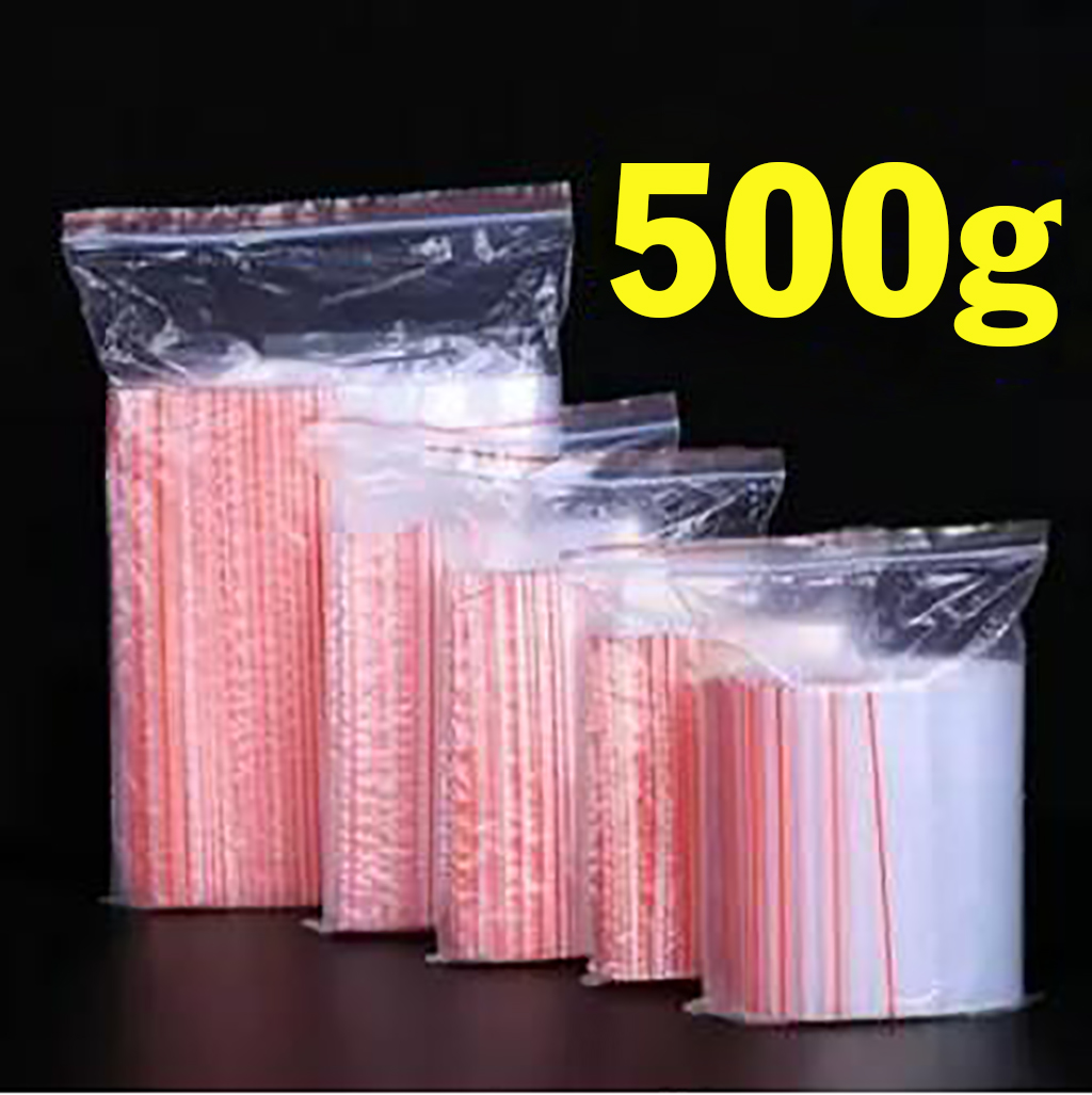 500g Túi Zipper đựng đồ thông dụng (tùy chọn size)