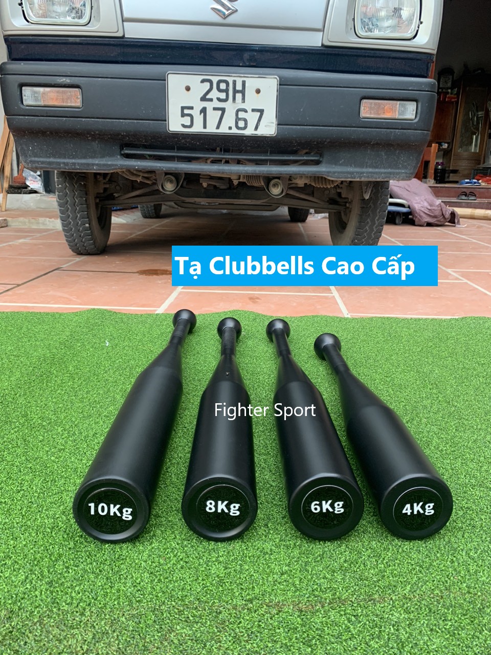 Tạ Clubbells cao cấp mức 4kg