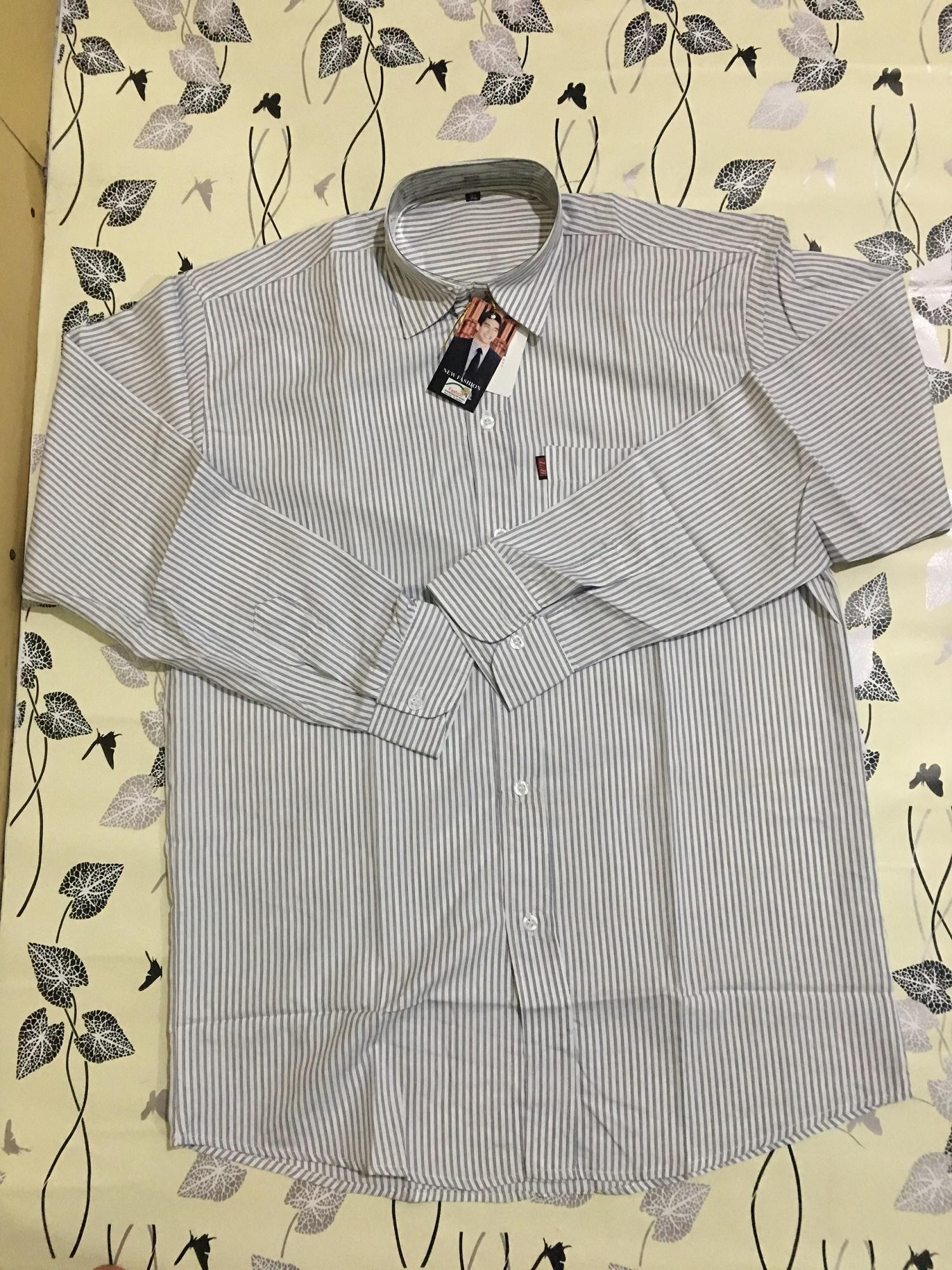 [HCM]ÁO SƠ MI NAM TRUNG NIÊN  MẪU SỌC  ( HÀNG HỘP CAO CẤP )