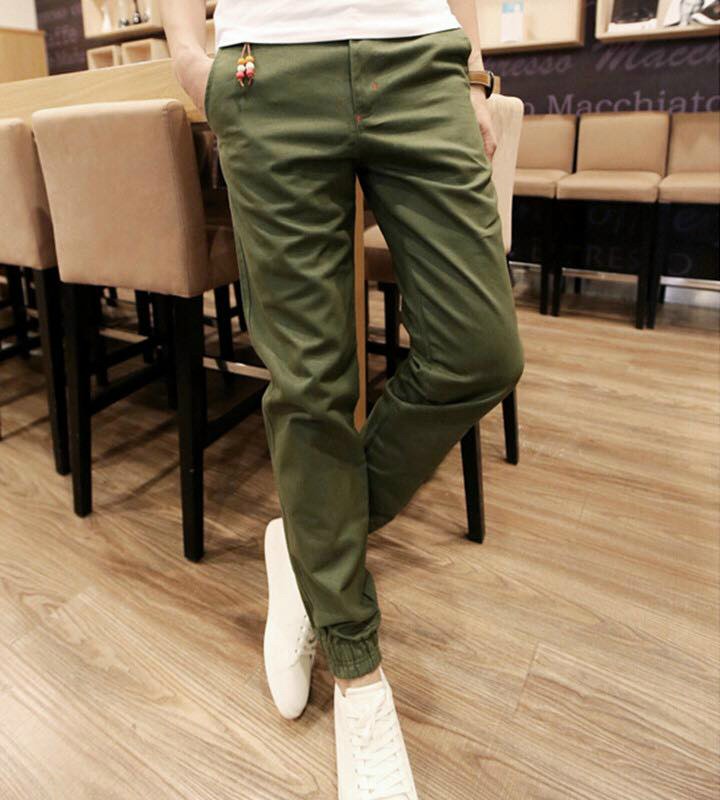 Quần kaki dây kéo gót thời trang trẻ trung cá tính 777fashion tp