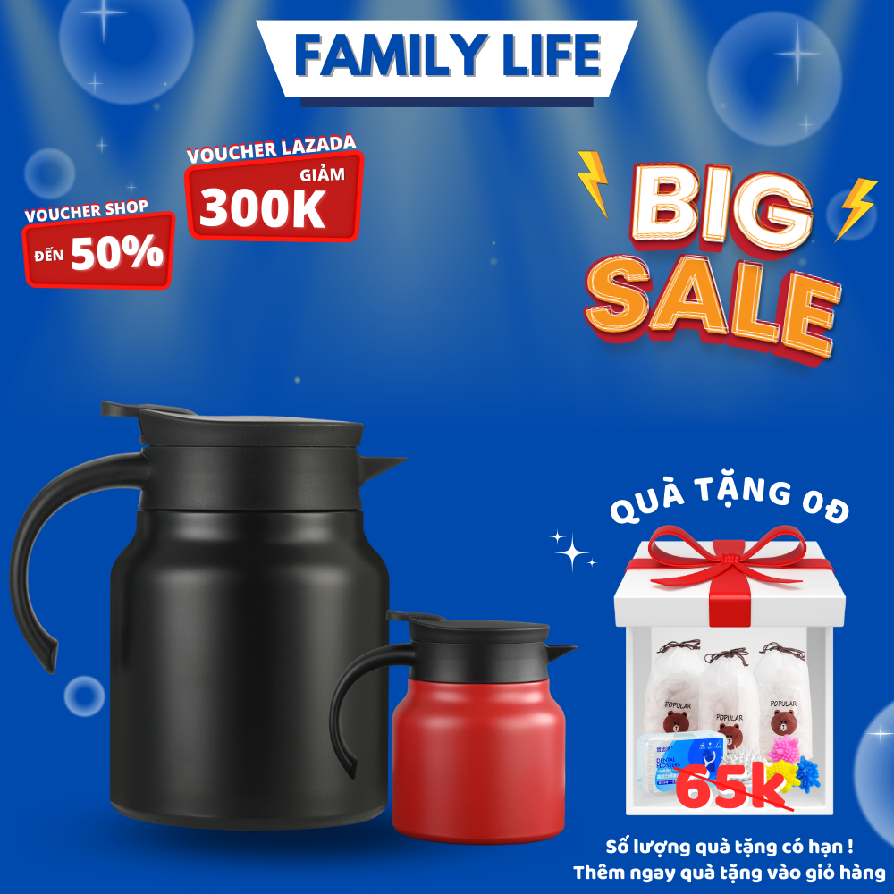 Ấm pha trà giữ nhiệt cao cấp dung tích 1000ml lõi lọc bã trà chất liệu inox 316 bên ngoài nhựa cách nhiệt cách điện-ấm giữ nhiệt ấm pha trà ấm pha trà giữ nhiệt bộ ấm trà bình pha trà giữ nhiệt có lõi lọc ấm trà giữ nhiệt