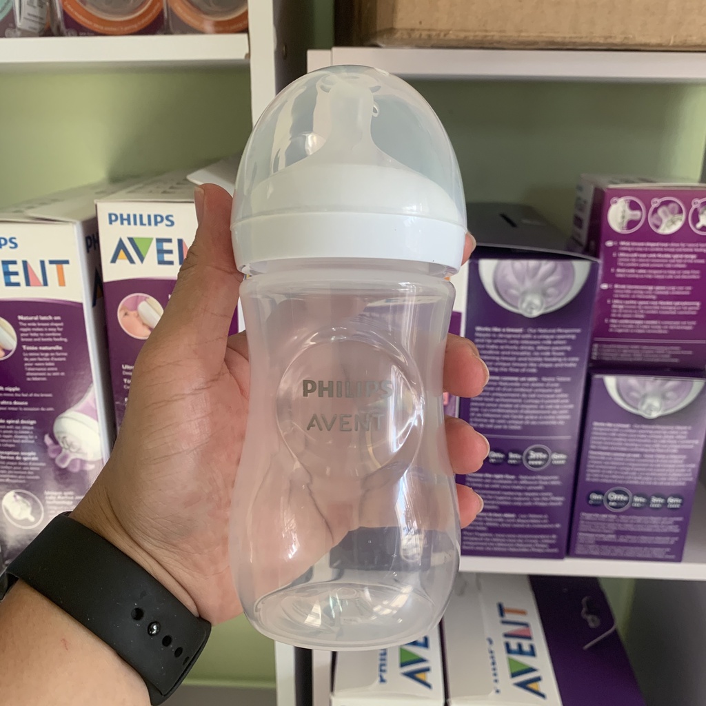 Bình sữa Philips AVENT Natural 260ml mẫu 2021 núm số 3