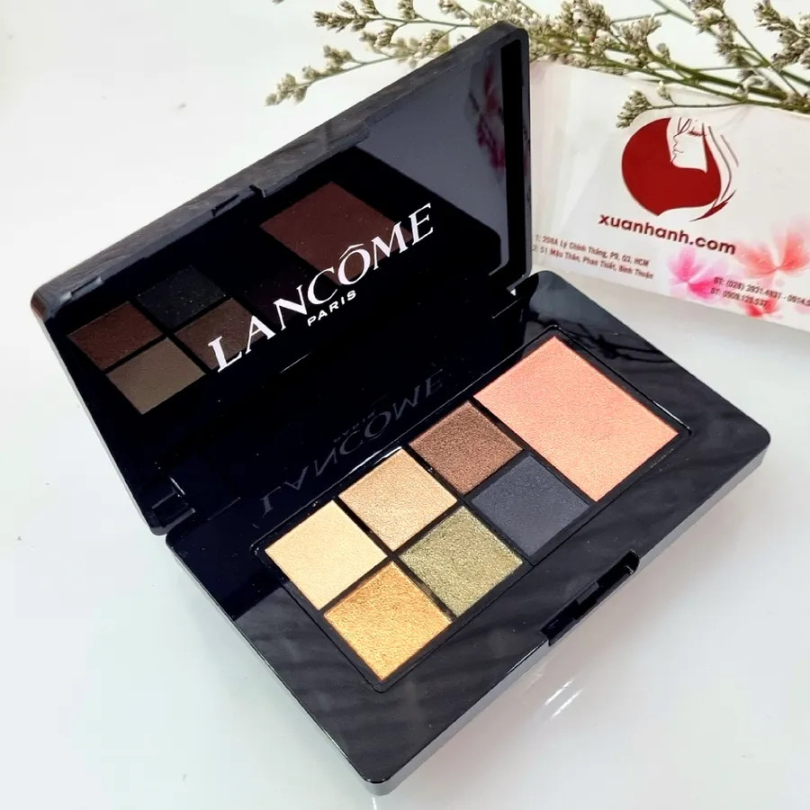 Phấn mắt và má hồng Lancome Color Design/Blush Subtil Palette #GlamLook-Night