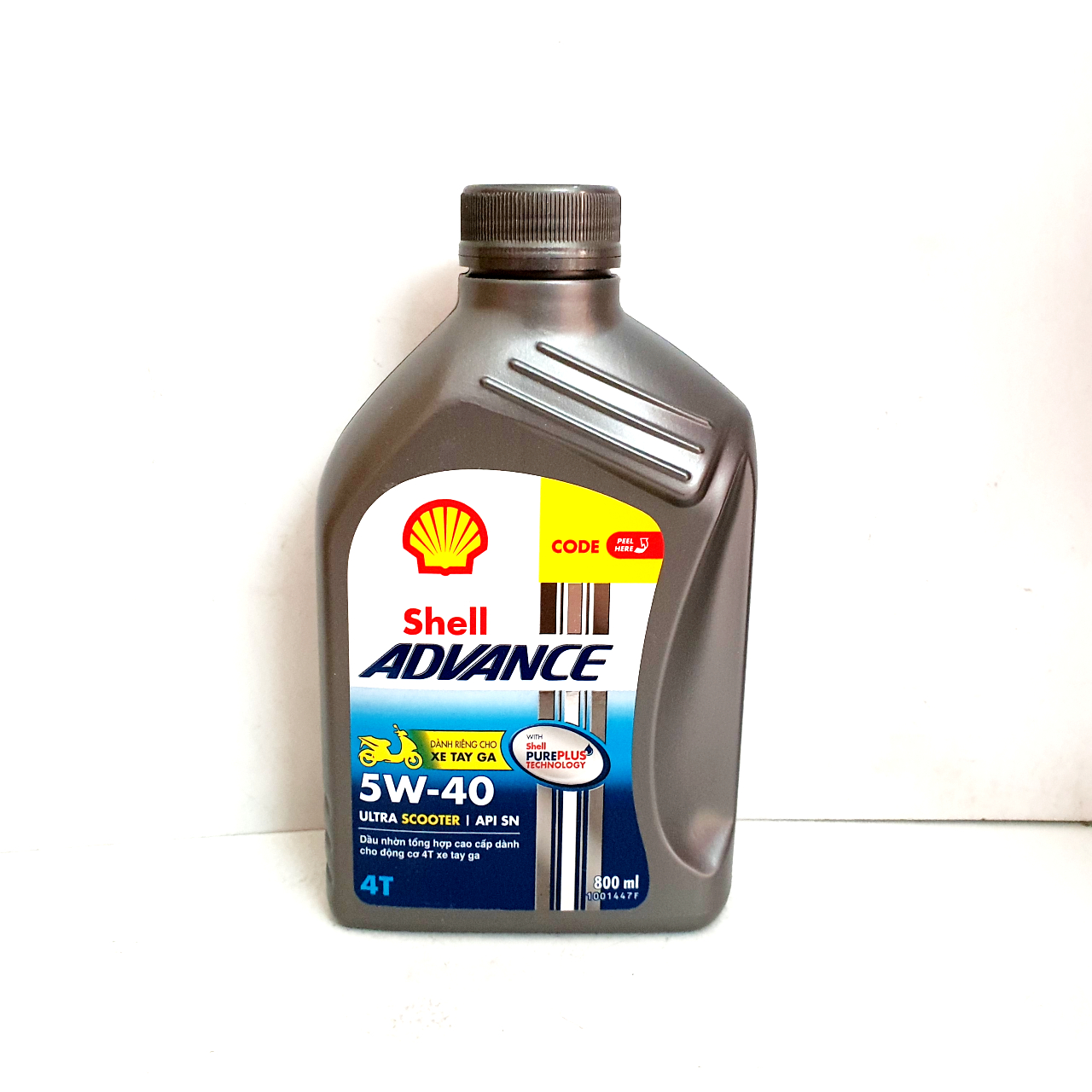 [HCM]Nhớt xe tay ga tổng hợp Shell Advance Ultra Scooter 800ml  chất lượng đảm bảo an toàn đến sức khỏe người sử dụng