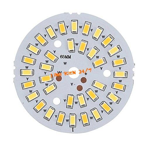 Nhân đèn led 9w dạng vòng 2 màu đường kính 63mm