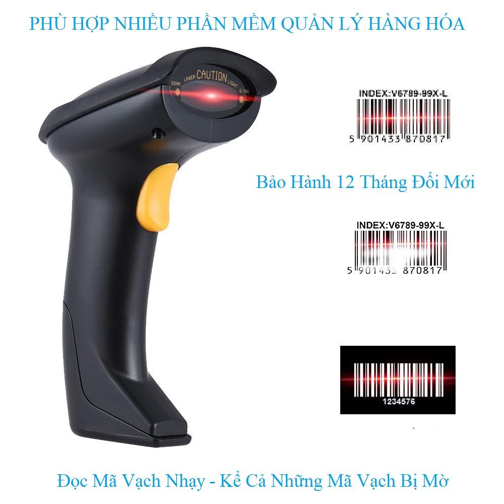 máy quét barcode, Thiết bị đọc mã vạch không dây cầm tay- Đầu đọc mã vạch - máy quét mã vạch - Quản lý tồn kho hiệu quả chính xác cao. Loại tốt., ứng dụng tra mã vạch sản phẩm