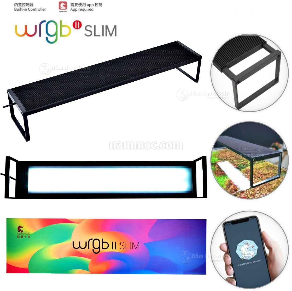 CHIHIROS WRGB II SLIM Edition - Đèn LED Thuỷ Sinh Cao Cấp Thế Hệ Mới Nhất 2021