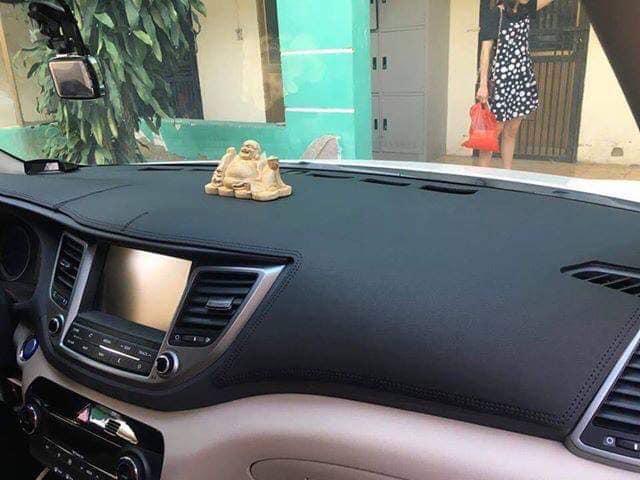 Thảm taplo da vân cacbon, chống nắng và bảo vệ TAPLO