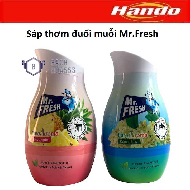 Sáp thơm phòng đuổi muỗi PureAroma Mr.Fresh Hando 200g HD147