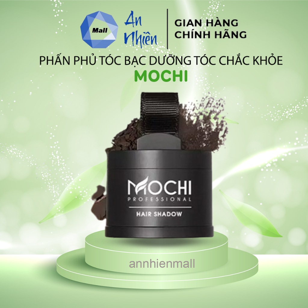 Phấn Phủ Bạc Tóc MOCHI - Phấn Phủ Bạc Chân Tóc MOCHI Che Khuyết Điểm Tóc Thưa, Hói Đầu