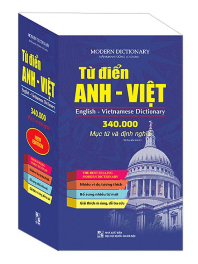 Sách - Từ Điển Anh-Việt 340000 Mục Từ Và Định Nghĩa ( bìa cứng)