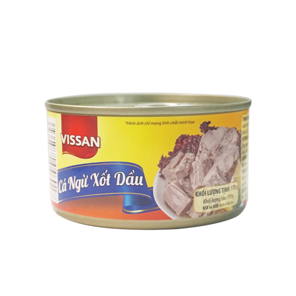 Cá ngừ ngầm dầu 170g