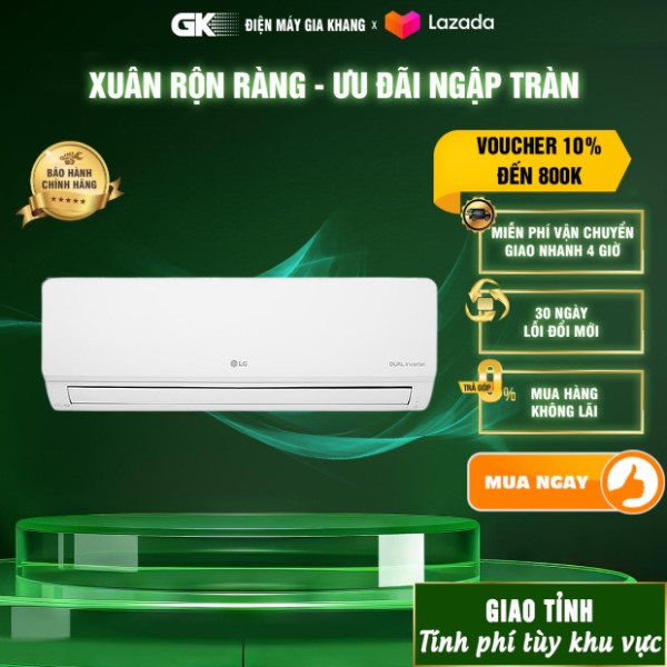 Máy lạnh LG Inverter 1.5 HP V13WIN GIAO TOÀN QUỐC HCM