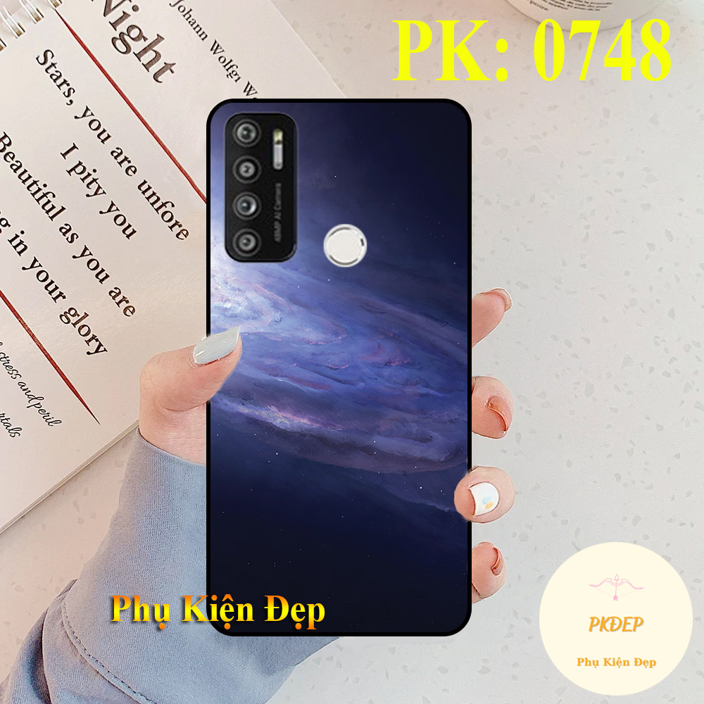 Ốp lưng Vsmart Live 4 dẻo đen in hình phong cảnh đẹp
