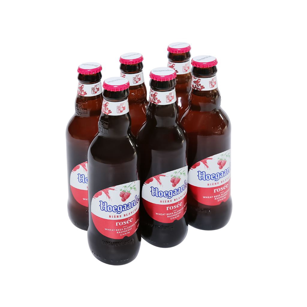 Bia Hoegaarden Rosee - 6 chai 248ml