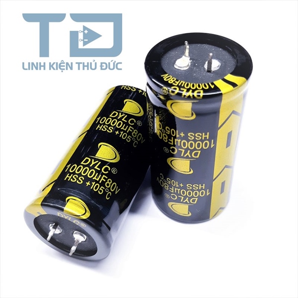 Tụ Lọc Nguồn Amply 10000uF 80V DYLC