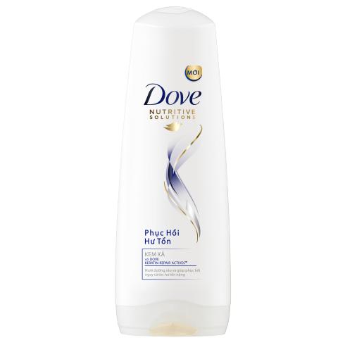 Dầu xả phục hồi tóc hư tổn dove 335ml