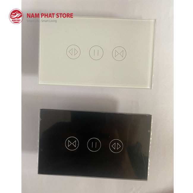 Công tắc cửa cuốn thông minh Zigbee chữ nhật TUYA SMART