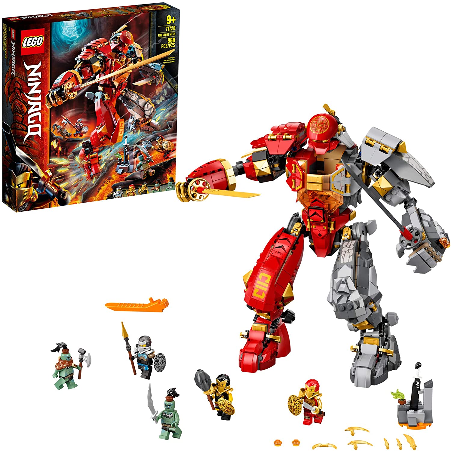 LEGO NINJAGO Fire Stone Mech 71720 