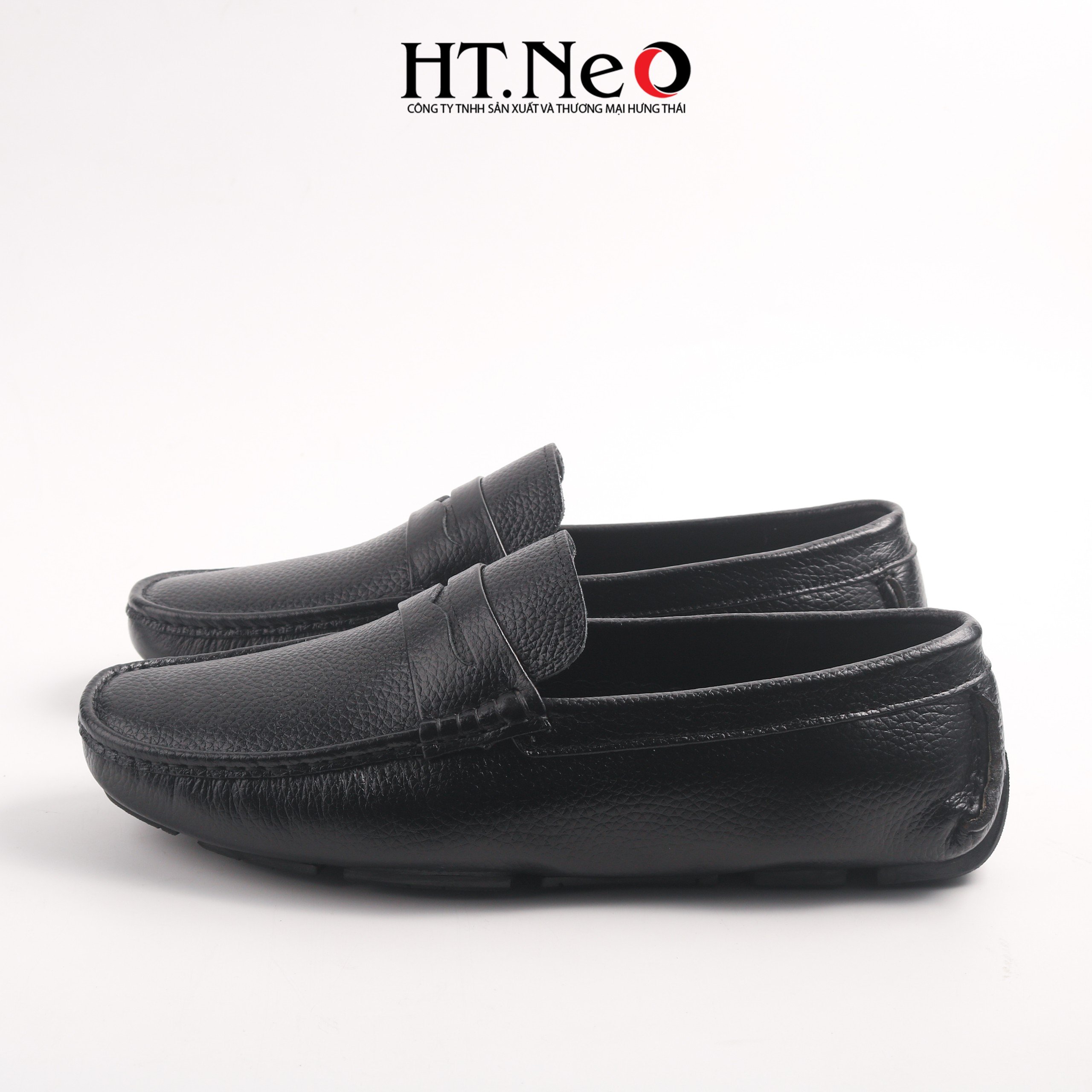 Giày lười nam, giày mọi nam da thật HT.NeO cao cấp thoải mái lịch lãm cho người đi gm182