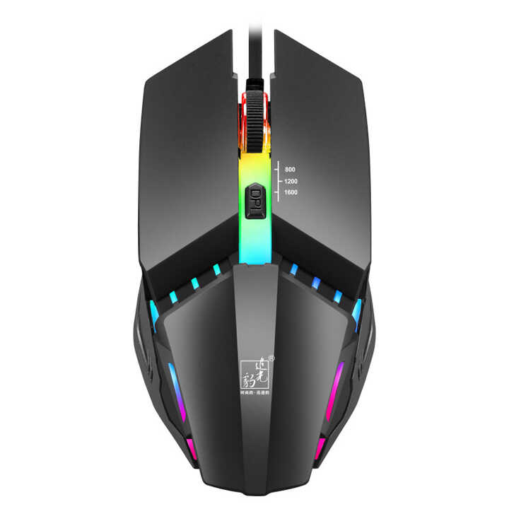 Chuột game k3 đèn led rgb màu tự thay đổi.