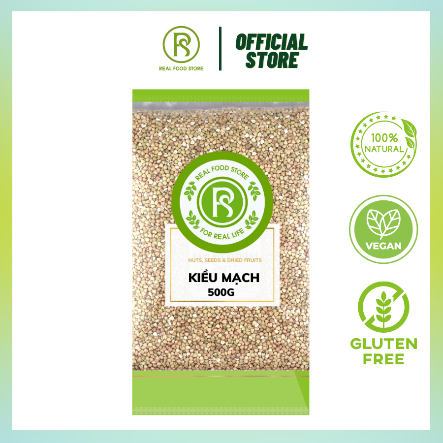 Hạt kiều mạch real food store 500g