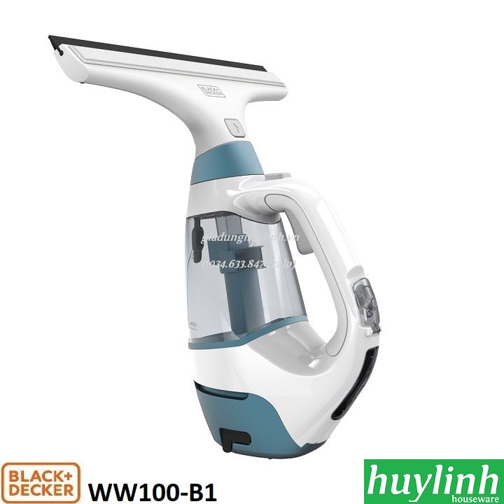 Máy lau kính dùng pin black decker ww100-b1 - 3.6v